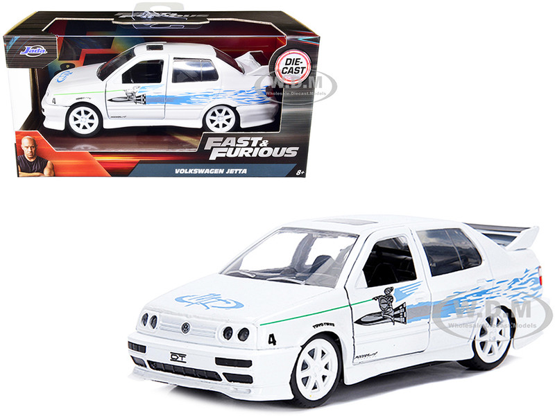 Jesse s Volkswagen Jetta White Fast & Furious Movie 1/32 Diecast Model Car Jada 99592