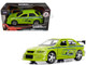 Brian's Mitsubishi Lancer Evolution VII Green Fast & Furious Movie 1/32 Diecast Model Car Jada 99789