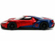 2017 Ford GT Spider-Man Theme Marvel Series 1/32 Diecast Model Car Jada 30291