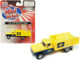 1960 Ford Stake Bed Truck Sunoco Yellow Blue 1/87 HO Scale Model Classic Metal Works 30512