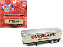 1940 1950 Aerovan Trailer Overland Freight Lines Inc 1/87 HO Scale Model Classic Metal Works 31180