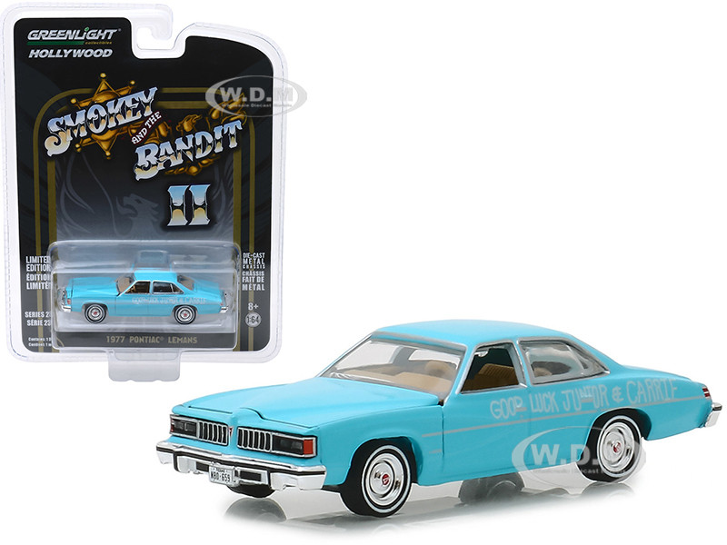 1977 Pontiac Lemans sheriff buford Smokey and the Bandit 1:64 GreenLight 44780
