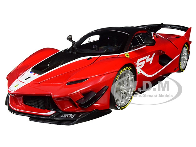 1/18 Bburago Signature Series Ferrari FXX-K #54 Evo Diecast Model Red 18-16908 
