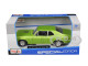 1970 Chevrolet Nova SS Metallic Green 1/24 Diecast Model Car Maisto 31262