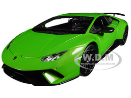 Lamborghini Huracan Performante Metallic Green 1/18 Diecast Model Car Maisto 31391