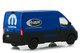 2018 RAM ProMaster 2500 Cargo Van High Roof Blue Black MOPAR Custom Shop 1/43 Diecast Model Car Greenlight 86155