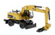 CAT Caterpillar M318D Wheeled Excavator Operator High Line Series 1/87 HO Diecast Model Diecast Masters 85177