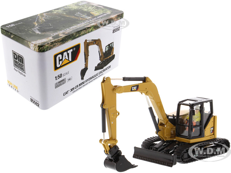 Cat Caterpillar 1:50 scale  309 Mini Hydraulic Excavator 85592 Diecast Masters 