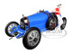 Bugatti T35 #30 Grand Prix Bright Blue Livery Female Racer Figurine Limited Edition 600 pieces Worldwide 1/18 Diecast Model Car CMC 100B018