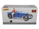 Bugatti T35 #30 Grand Prix Bright Blue Livery Female Racer Figurine Limited Edition 600 pieces Worldwide 1/18 Diecast Model Car CMC 100B018