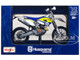 Husqvarna FE 501 White Blue Yellow Stripes 1/12 Diecast Motorcycle Model Maisto 16921-32706