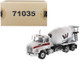 Western Star 4700 SB Concrete Mixer Truck White 1/50 Diecast Model Diecast Masters 71035