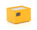 Ballast Trailer 10ft Container Yellow WSI Premium Line 1/50 Diecast Model WSI Models 04-1008