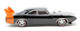 1969 Dodge Charger Daytona Black Orange Stripe 1/87 HO Scale Diecast Model Car Oxford Diecast 87DD69001