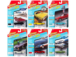 Classic Gold 2019 Release 1 Set A 6 Cars 1/64 Diecast Models Johnny Lightning JLCG019 A