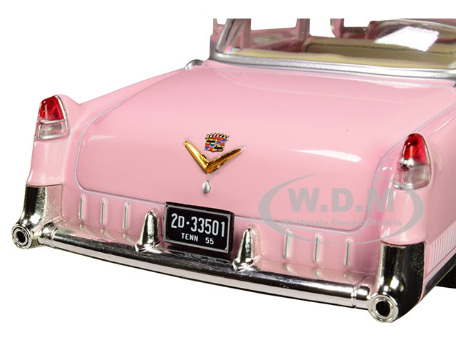 Elvis Presley Pink Cadillac 1/24 スケール 1955 Cadillac Fleetwood
