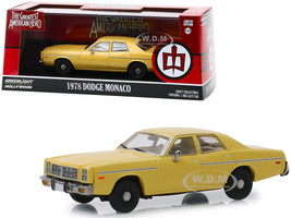 1978 Dodge Monaco Taxi City Cab Co. Yellow Rocky III 1982 Movie 1