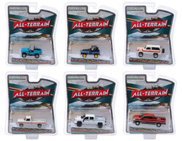 All Terrain Series 8 Set 6 pieces 1/64 Diecast Model Cars Greenlight 35130
