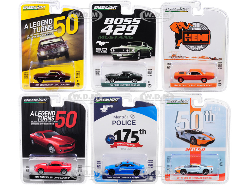 GreenLight 27980-c Plymouth Road Runner hemi-anniversary collection 1:64 nuevo °