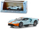2019 Ford GT Heritage Edition Gulf Oil Color Scheme 1/43 Diecast Model Car Greenlight 86158