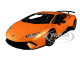 Lamborghini Huracan Performante Metallic Orange 1/24 Diecast Model Car Bburago 21092