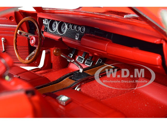 bit wherever Personally 1969 Dodge Charger R/T Charger Red Red Interior Class of 1969 Limited  Edition 1002 pieces Worldwide 1/18 Diecast Model Car Auto World AMM1174
