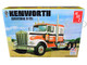 Skill 3 Model Kit Kenworth Conventional W-925 Tractor 1/25 Scale Model AMT AMT1021