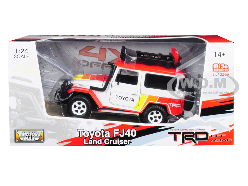 Toyota Fj 40 Land Cruiser Trd White Limited Edition 2400 Pieces