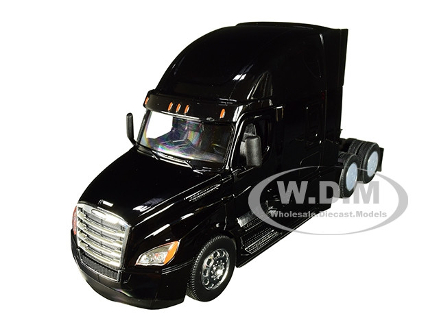 Freightliner Cascadia Truck Black Transporter 1/32 Diecast Model Welly 32695