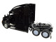 Freightliner Cascadia Truck Black Transporter 1/32 Diecast Model Welly 32695