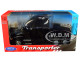 Freightliner Cascadia Truck Black Transporter 1/32 Diecast Model Welly 32695