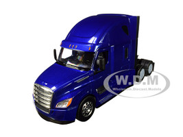 Freightliner Cascadia Truck Blue Transporter 1/32 Diecast Model Welly 32695