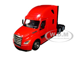 Freightliner Cascadia Truck Red Transporter 1/32 Diecast Model Welly 32695
