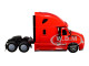 Freightliner Cascadia Truck Red Transporter 1/32 Diecast Model Welly 32695