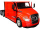 Freightliner Cascadia Truck Red Transporter 1/32 Diecast Model Welly 32695
