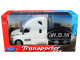 Freightliner Cascadia Truck White Transporter 1/32 Diecast Model Welly 32695