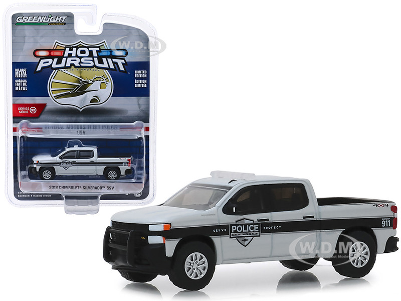 Green Light Motors >> 2019 Chevrolet Silverado Ssv Pickup Truck General Motors Fleet Police Hot Pursuit Series 32 1 64 Diecast Model Car By Greenlight Green Light Motors >> 2019 Chevrolet Silverado Ssv Pickup Truck General Motors Fleet Police Hot Pursuit Series 32 1 64 Diecast Model Car By Greenlight