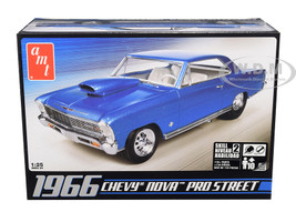 Skill 2 Model Kit 1966 Chevrolet Nova Pro Street 1/25 Scale Model AMT AMT636