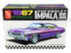 Skill 2 Model Kit 1967 Chevrolet Impala SS 1/25 Scale Model AMT AMT981 M