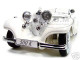 1936 Mercedes 500K Special Roadster White 1/18 Diecast Model Car Maisto 36055