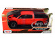 2019 RAM 1500 Rebel Crew Cab Pickup Truck Red 1/24 Diecast Model Car Motormax 79358