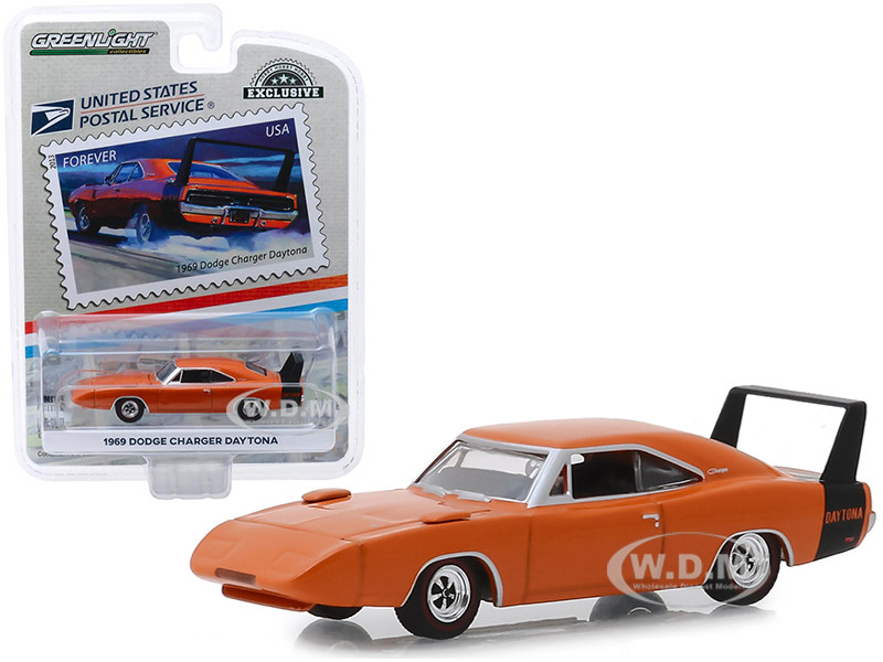 1969 Dodge Charger Daytona-USPS America on the Move *** GreenLight 1:64 OVP