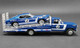 Ford F-350 #2 Ramp Truck Blue 1969 Ford Mustang Boss 302 Trans Am #2 Blue Dan Gurney's Acme Exclusive 1/64 Diecast Model Cars Greenlight ACME 51268