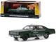 1976 Plymouth Fury Taxi Checker Cab Metallic Green Beverly Hills Cop 1984 Movie 1/43 Diecast Model Car Greenlight 86566