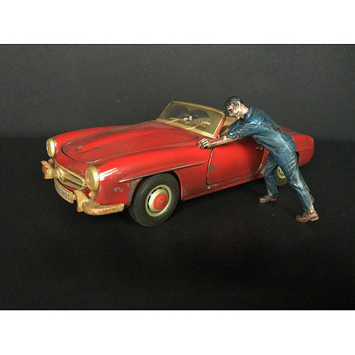 Zombie Mechanic Figurine IV for 1/24 Scale Models American Diorama 38300