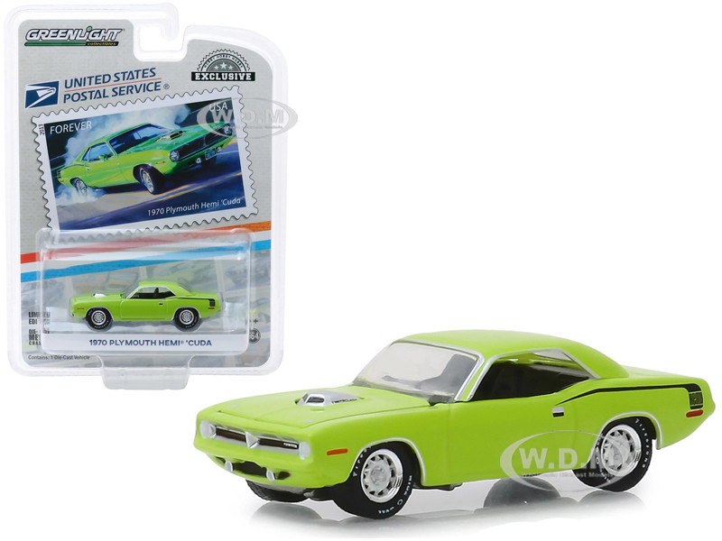 1969 Dodge Charger Daytona USPS America on the Move *** Greenlight 1:64 OVP