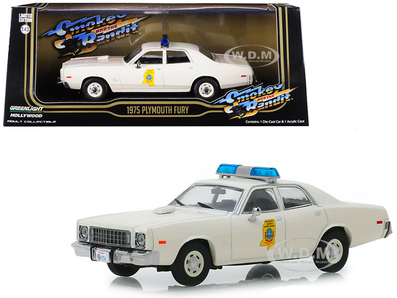 Plymouth Fury Highway Patrol 1977 Somkey and the Bandit 1:18 Greenlight