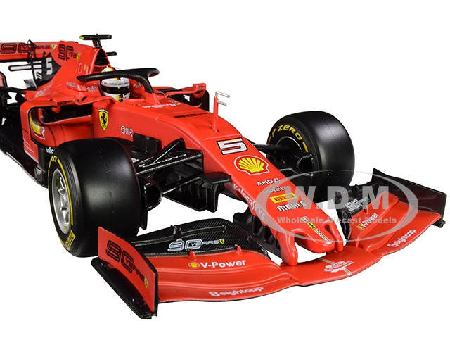 Details about   Burago 1/43 2019 Ferrari F1 SF90 #5 S.Vettel  Leclerc Diecast Car Model Set 