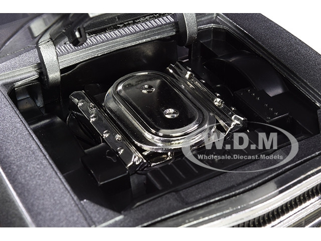 Dom's Plymouth Road Runner Metallic Gray Black Hood Stripe