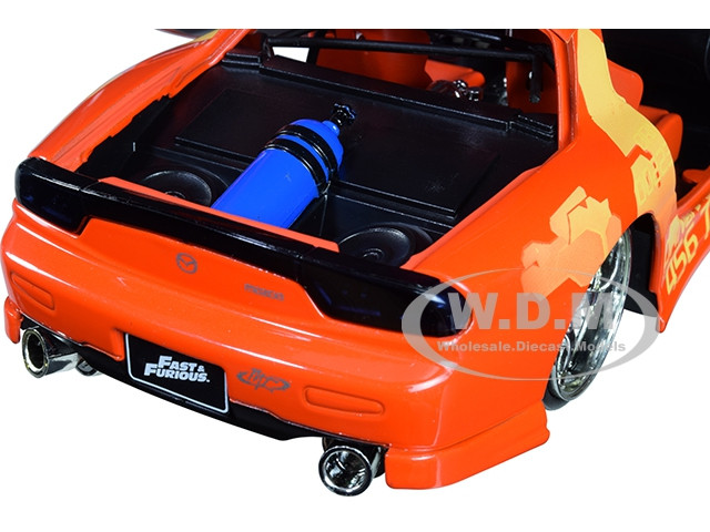 Jada Fast & Furious: Orange Julius's Mazda RX-7 1/24 Scale